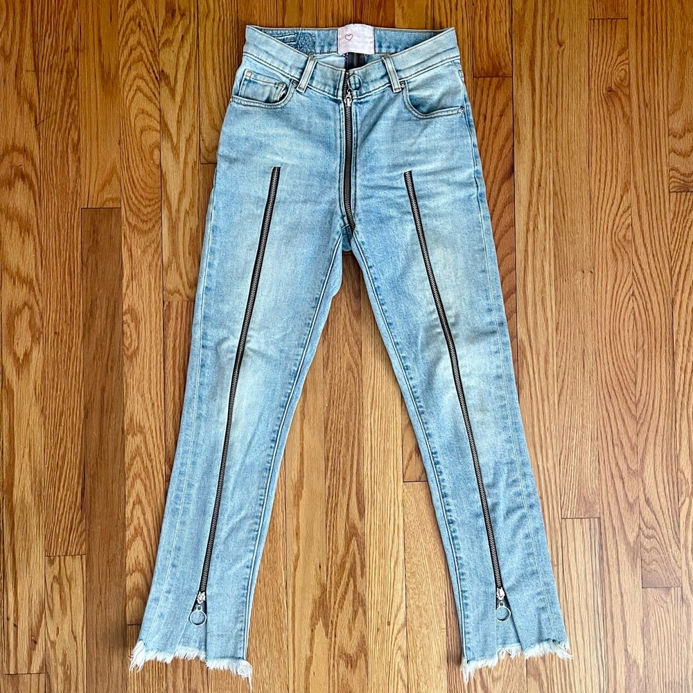 Revice Zipper Jeans